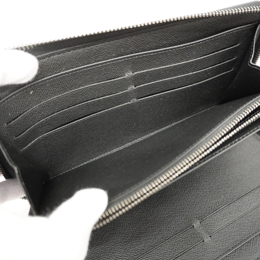 Auth Louis Vuitton Monogram Eclipse Zippy Organizer NM M82081 Long Wallet - Picture 5 of 9